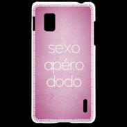 Coque LG Optimus G Sexo Apéro Dodo rose ZG