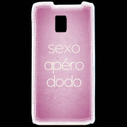 Coque LG P990 Sexo Apéro Dodo rose ZG