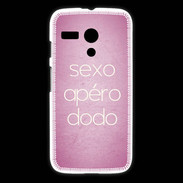 Coque Motorola G Sexo Apéro Dodo rose ZG