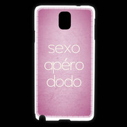 Coque Samsung Galaxy Note 3 Sexo Apéro Dodo rose ZG