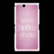Coque Sony Xpéria Z Ultra Sexo Apéro Dodo rose ZG