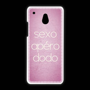 Coque HTC One Mini Sexo Apéro Dodo rose ZG