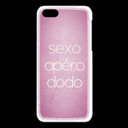 Coque iPhone 5C Sexo Apéro Dodo rose ZG