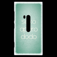 Coque Nokia Lumia 920 Sexo Apéro Dodo vert ZG
