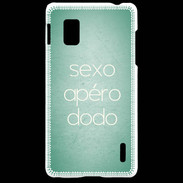 Coque LG Optimus G Sexo Apéro Dodo vert ZG