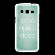 Coque Samsung Galaxy Express2 Sexo Apéro Dodo vert ZG