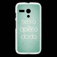 Coque Motorola G Sexo Apéro Dodo vert ZG