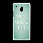 Coque HTC One Mini Sexo Apéro Dodo vert ZG