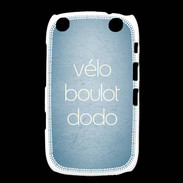 Coque Blackberry Curve 9320 Vélo Boulot Dodo Bleu ZG