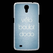 Coque Samsung Galaxy Mega Vélo Boulot Dodo Bleu ZG