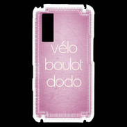 Coque Samsung Player One Vélo Boulot Dodo Rose ZG