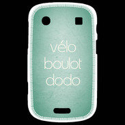 Coque Blackberry Bold 9900 Vélo Boulot Dodo Vert ZG