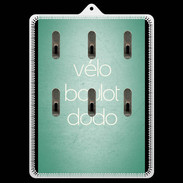 Porte clés Vélo Boulot Dodo Vert ZG