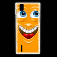 Coque Huawei Ascend P2 Cartoon face 11