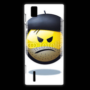 Coque Huawei Ascend P2 Cartoon beret 10