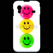Coque Samsung ACE S5830 Smiley colorés 10
