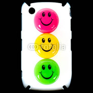 Coque Blackberry 8520 Smiley colorés 10