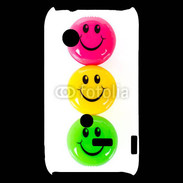 Coque Sony Xperia Typo Smiley colorés 10