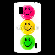 Coque LG Nexus 4 Smiley colorés 10