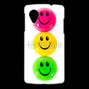 Coque LG Nexus 5 Smiley colorés 10