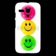 Coque Motorola G Smiley colorés 10