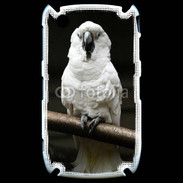Coque Blackberry 8520 Parrot blanc 10