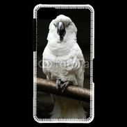 Coque Blackberry Z10 Parrot blanc 10