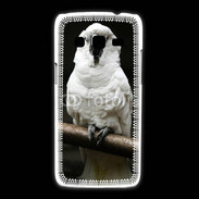 Coque Samsung Galaxy Express2 Parrot blanc 10