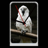 Pendule de bureau Parrot blanc 10