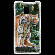 Coque LG P990 Famille de tigres