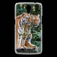 Coque Samsung Galaxy Mega Famille de tigres