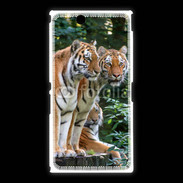 Coque Sony Xpéria Z Ultra Famille de tigres