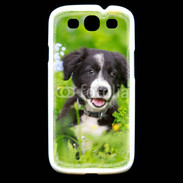 Coque Samsung Galaxy S3 Chiot Border Collie 100