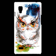 Coque LG Optimus L9 Hibou en dessin 100