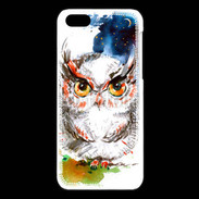Coque iPhone 5C Hibou en dessin 100