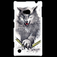 Coque Nokia Lumia 720 Loup en dessin 100