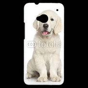 Coque HTC One Chiot Golden retriever 100