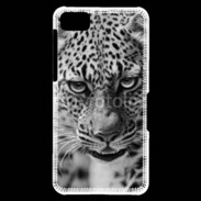 Coque Blackberry Z10 Léopard en noir et blanc 500