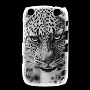 Coque Blackberry Curve 9320 Léopard en noir et blanc 500