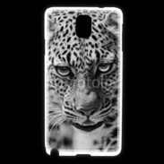 Coque Samsung Galaxy Note 3 Léopard en noir et blanc 500