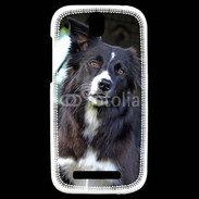 Coque HTC One SV Border collie 500