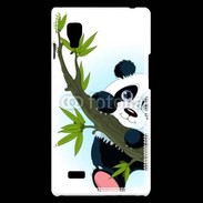 Coque LG Optimus L9 Panda géant en cartoon