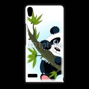 Coque Huawei Ascend P6 Panda géant en cartoon