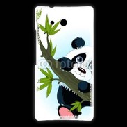 Coque Huawei Ascend Mate Panda géant en cartoon
