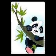 Etui carte bancaire Panda géant en cartoon