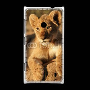 Coque Nokia Lumia 520 Portrait de lionceau 100
