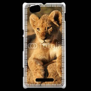 Coque Sony Xperia M Portrait de lionceau 100