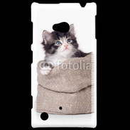 Coque Nokia Lumia 720 Chaton dans un sac