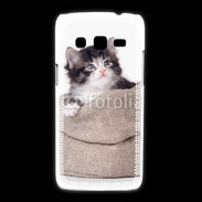 Coque Samsung Galaxy Express2 Chaton dans un sac