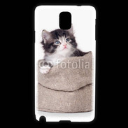 Coque Samsung Galaxy Note 3 Chaton dans un sac